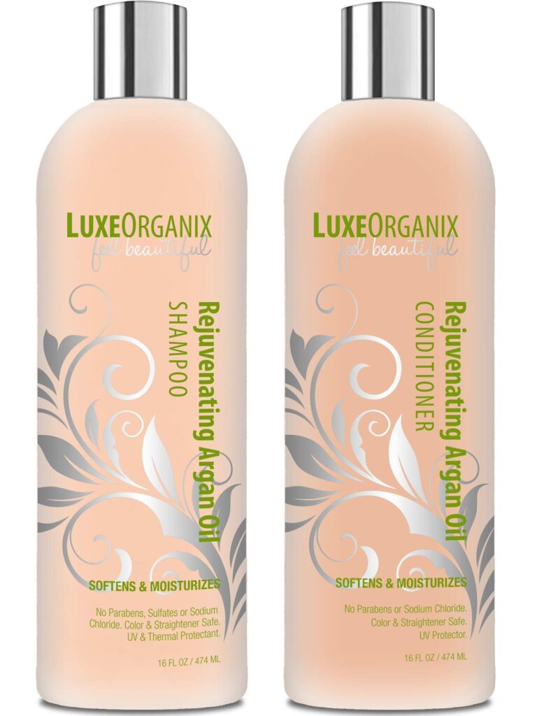 moroccan argan oil shampoo and conditioner set